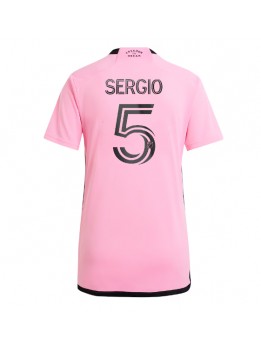 Inter Miami Sergio Busquets #5 Heimtrikot für Frauen 2024-25 Kurzarm